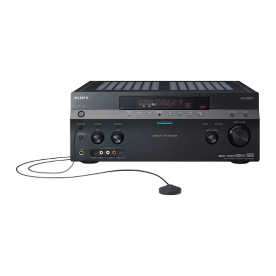 Sony STR-DA1200ES Manual De Instrucciones