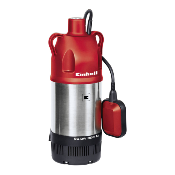 EINHELL GC-PP 900 N Manual De Instrucciones