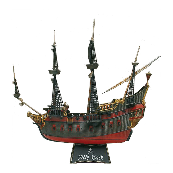 REVELL CARIBBEAN PIRATE SHIP Instrucción