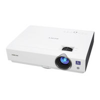 Sony VPL-DW126 Manual De Referencia