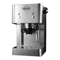 Gaggia Gran Prestige Instrucciones De Uso