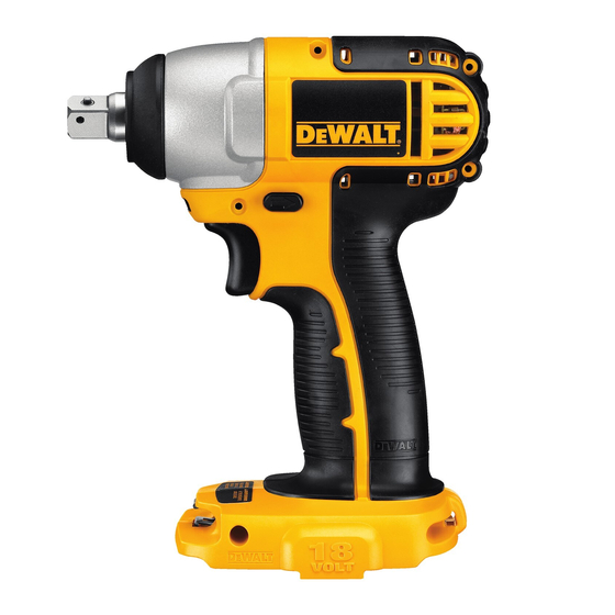 DeWalt DC820 Traducido De Las Instrucciones Originales