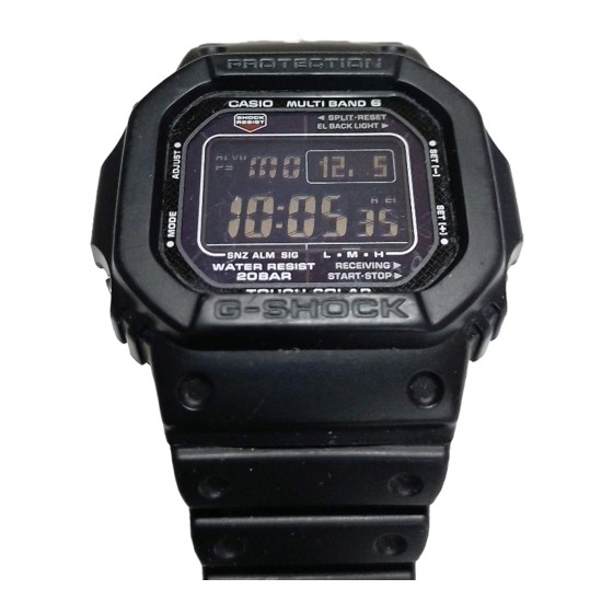 Casio 3159 Guía De Operación