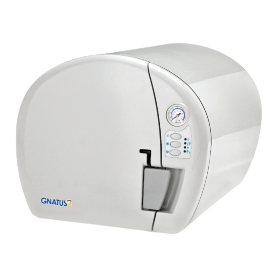 GNATUS Autoclave Bioclave 12L Manual Del Propietário