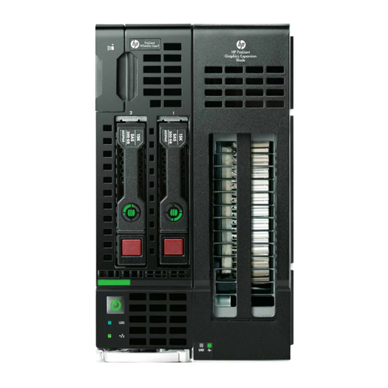HP ProLiant WS460c Gen9 Guía De Usuario