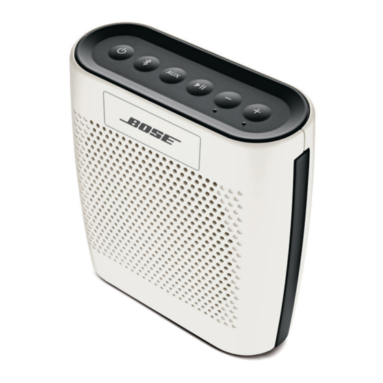 Bose SoundLink Colour Guia Del Propietario