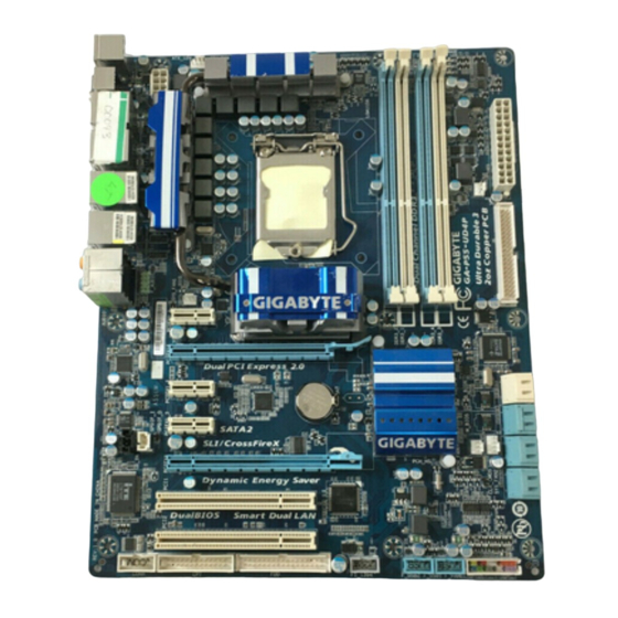 Gigabyte GA-P55-UD4P Manual De Usuario