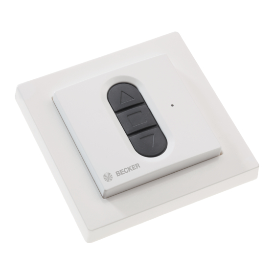 Becker Centronic EasyControl EC411-III Instrucciones De Montaje Y De Servicio