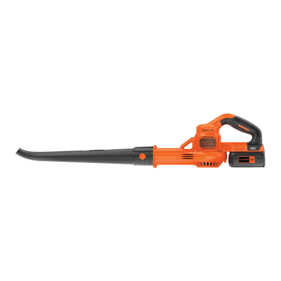 Black+Decker LSW40 Manuales