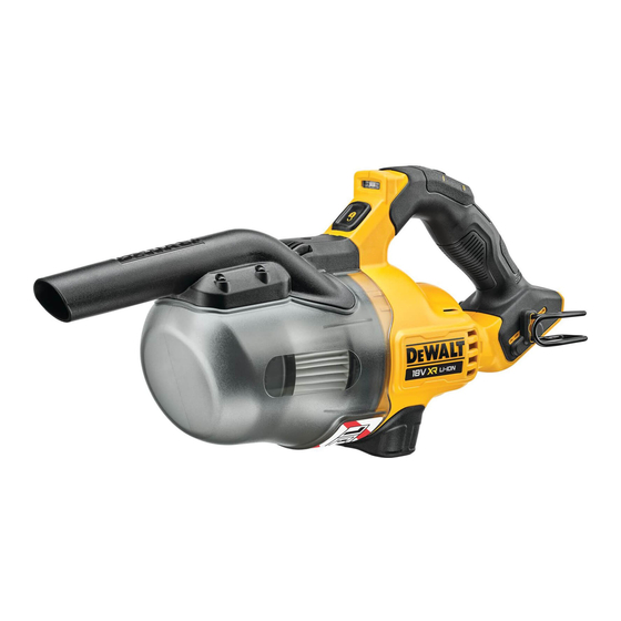 DeWalt DCV501L Manuales