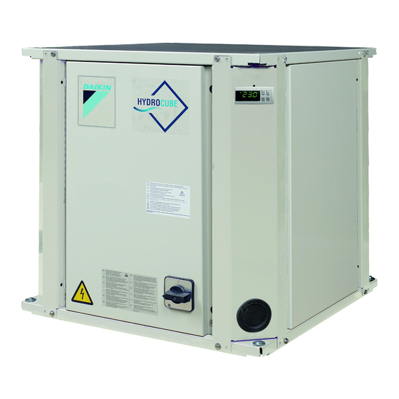 Daikin Hydrocube EWLQ014KBW1N Manual De Funcionamiento