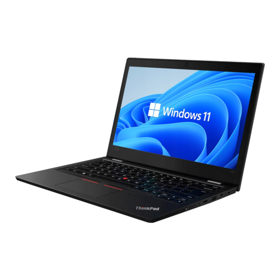 Lenovo ThinkPad L390 Guia Del Usuario