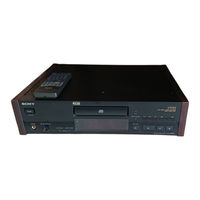 Sony CDP-X707ES Manual De Instrucciones