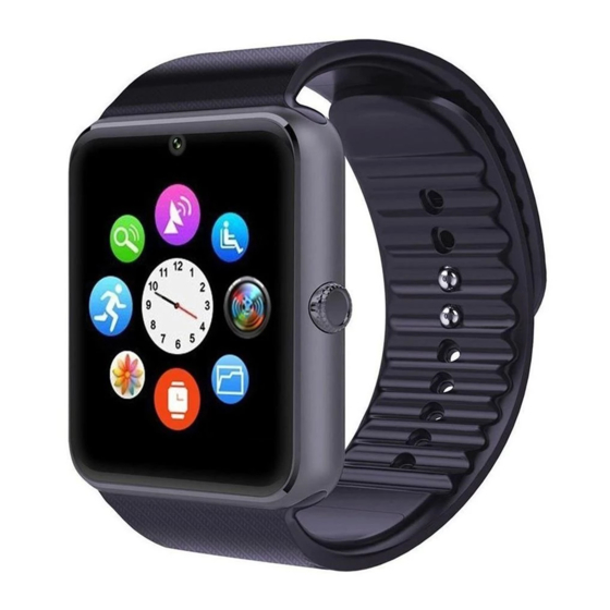 Smartwatch GT08 Guía De Usuario