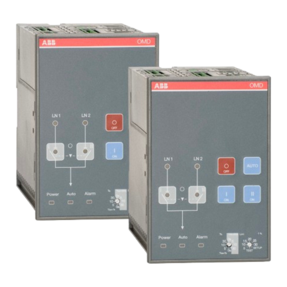 ABB OMD200 Instrucciones De Instalación Y  Operación