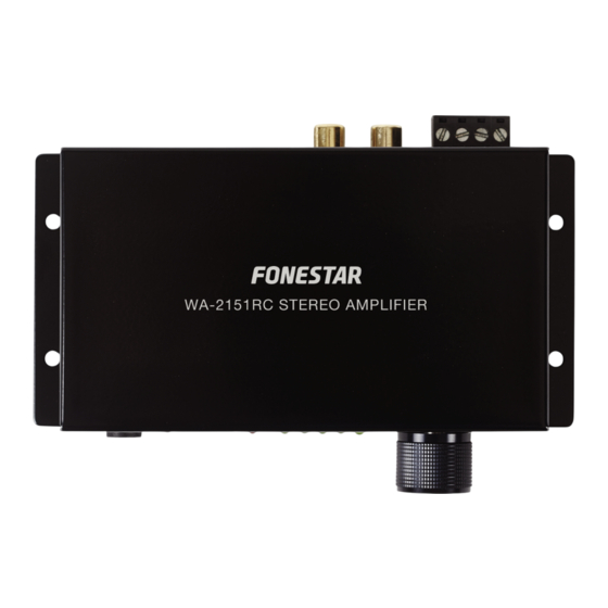 FONESTAR WA-2151RC Manual De Instrucciones