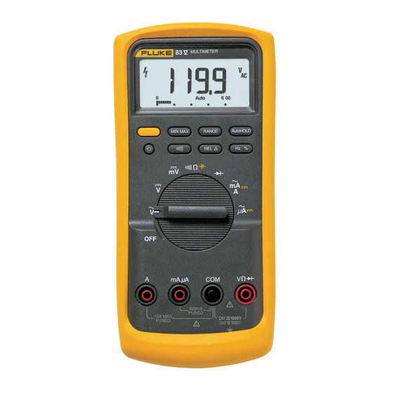 Fluke V Serie Manual De Uso