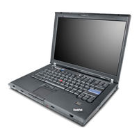 Lenovo ThinkPad T61 Manual De Instrucciones