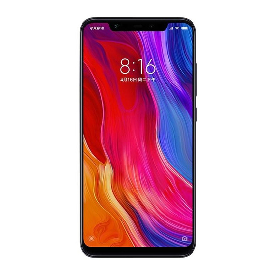 Xiaomi Mi 8 Guia Del Usuario