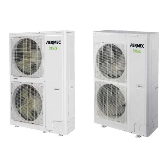 AERMEC MVA 8 Serie Manual Técnico Y Selección