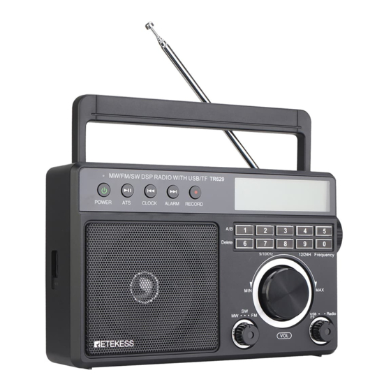 Retekess TR629 Manual De Instrucciones