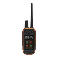 Garmin Alpha 100 con TT 15 Manual Del Usuario