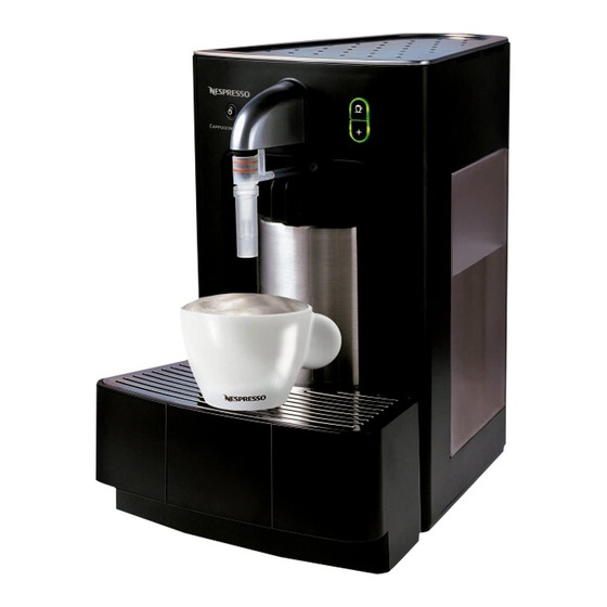 Nespresso Cappuccinatore CS20 Manuales