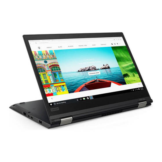 Lenovo ThinkPad X380 Yoga Guía De Configuración