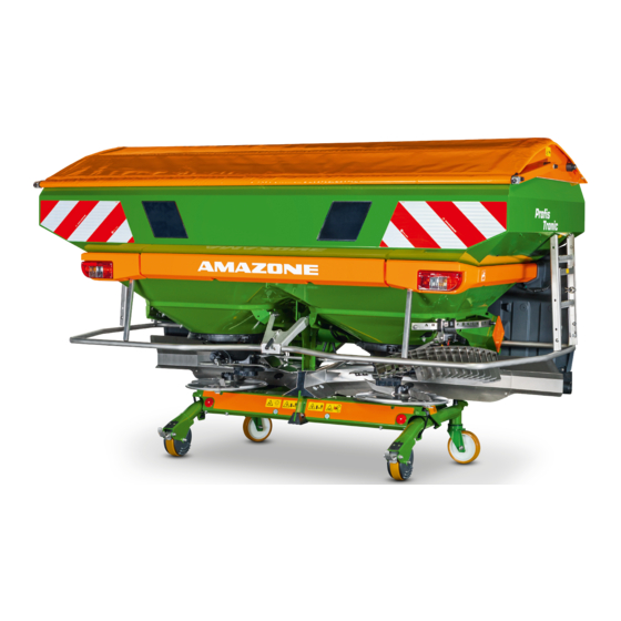 Amazone ZA-V Instrucciones De Servicio