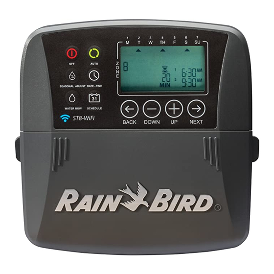 Rain Bird ST8-WiFi Manual De Operación Y Guía De Instalación