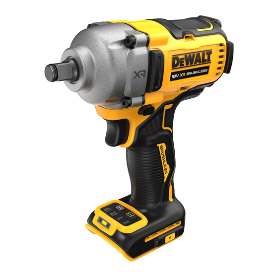 DeWalt DCF891NT Traducido De Las Instrucciones Originales