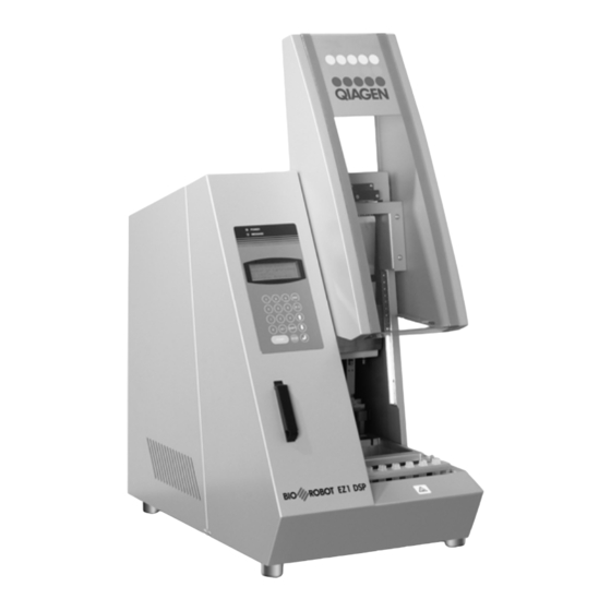 Qiagen BioRobot EZ1 DSP Manual Del Usuario