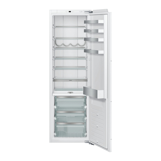 Gaggenau RC 282 Manual De Usario