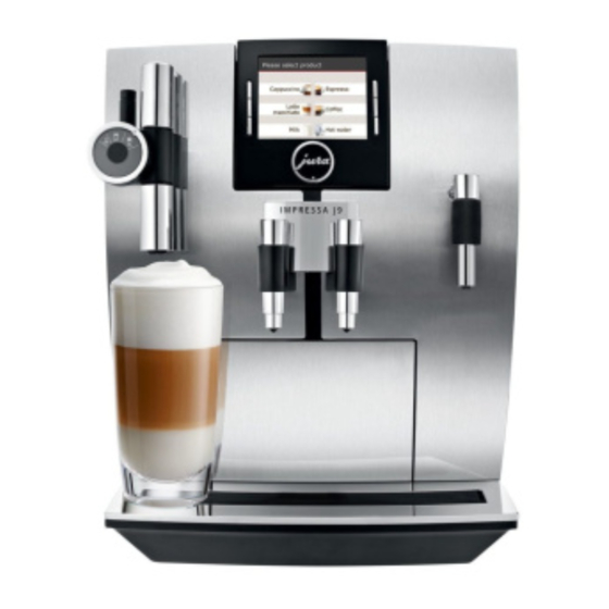 Jura IMPRESSA J9.4 One Touch TFT Modo De Empleo