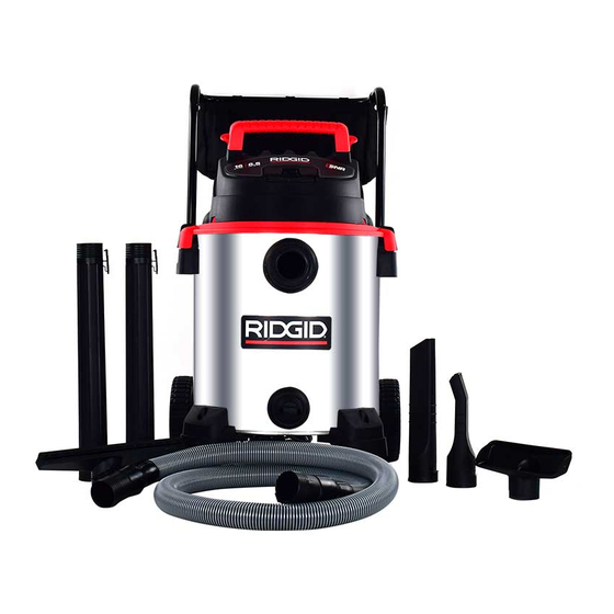 RIDGID 1610RVM0 Manuales