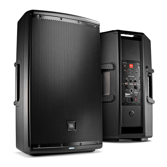 JBL Professional EON 600 Serie Manual De Instrucciones