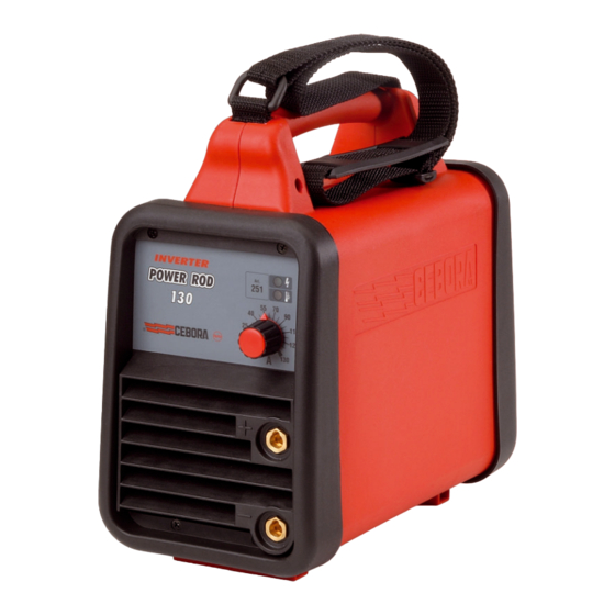 Cebora Power Rod 130 Manual De Instrucciones