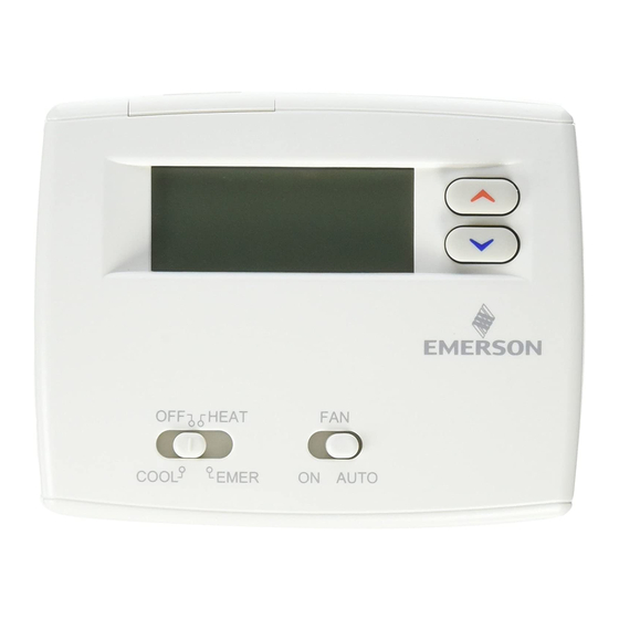 Emerson White Rodgers 1F89-0211 Instrucciones De Instalación Y Funcionamiento