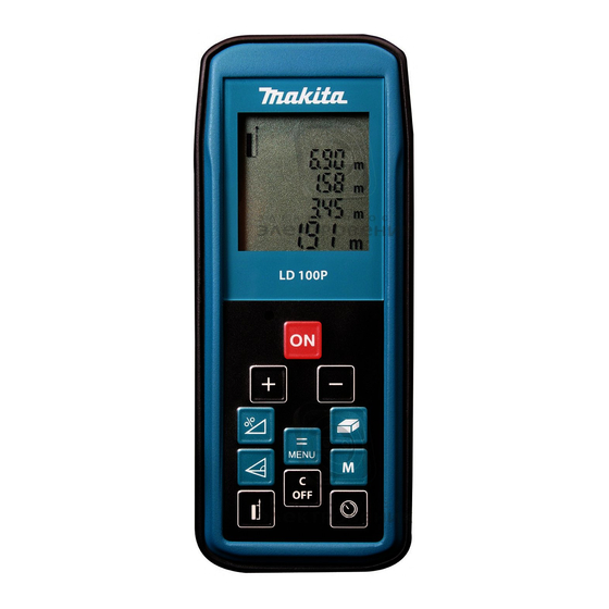 Makita LD100P Manual De Instrucciones