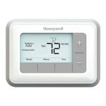 Honeywell RTH7500 Serie Guía De Instalación Rápida