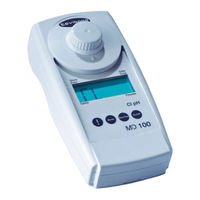 Lovibond Tintometer MD 100 Manual De Instrucciones