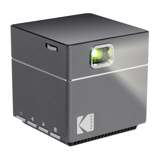 Kodak Pocket Wireless Pico Projector Manuales