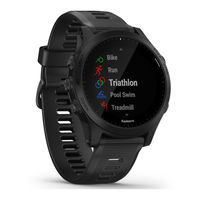 Garmin FORERUNNER Serie Manual Del Usuario