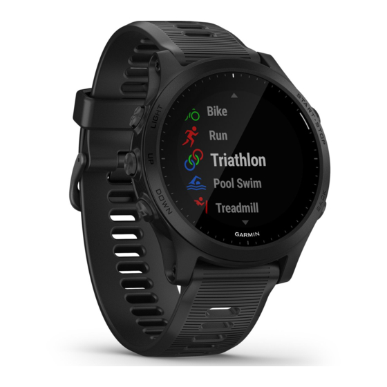 Garmin FORERUNNER Serie Manuales