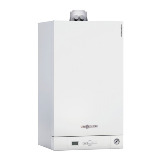 Viessmann VITODENS 050-W Manuales