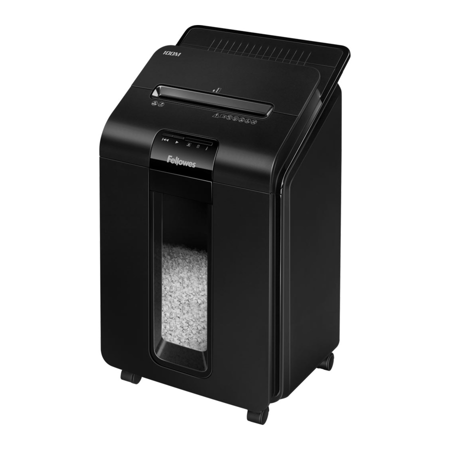 Fellowes AutoMax 100M Guia De Inicio Rapido