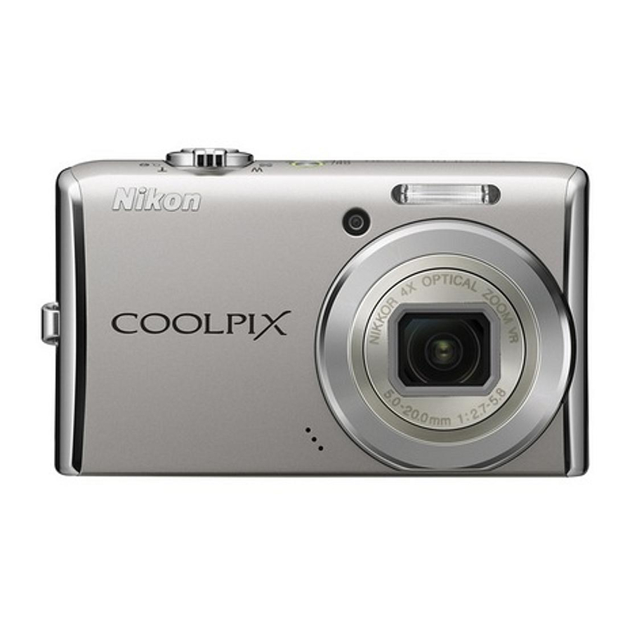 Nikon COOLPIX S620 Manual Del Usuario