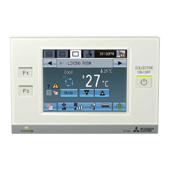 Mitsubishi Electric AT-50A Manual De Instrucciones