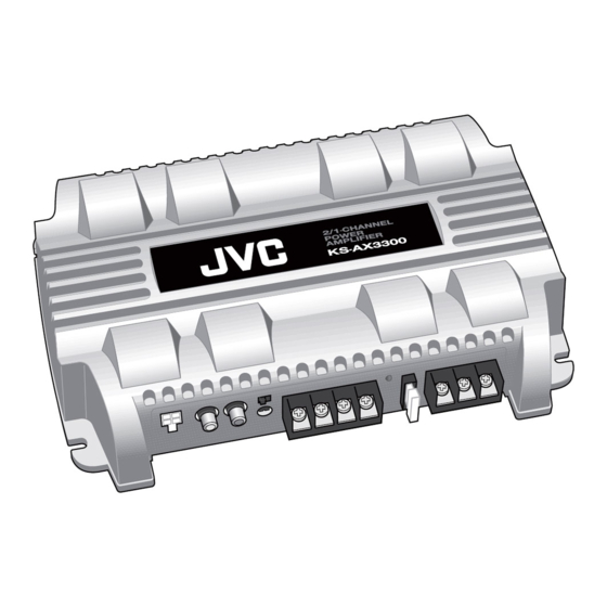 JVC KS-AX3500 Manual De Instrucciones
