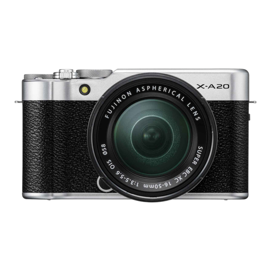 FujiFilm X-A20 Manual Del Propietário